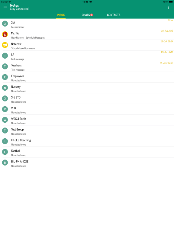 Screenshot #4 pour Uolo Notes - Instant Messaging