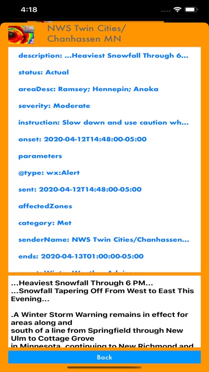 Instant NOAA Alerts 3D Lite