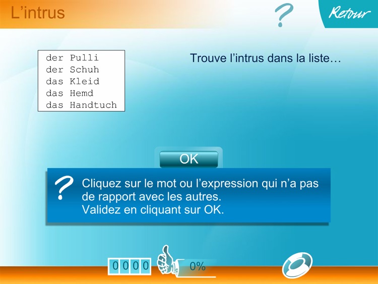 Le vocabulaire allemand