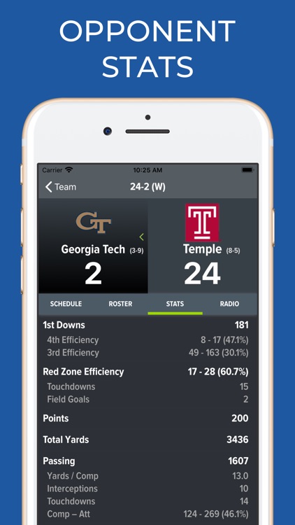 Temple Football App screenshot-9