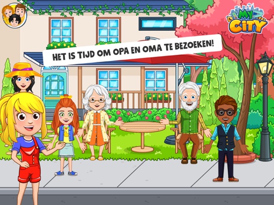 My City : Huis van Opa en Oma iPad app afbeelding 1