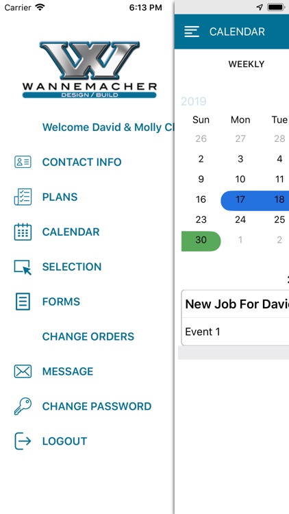 Wannemacher Construction App