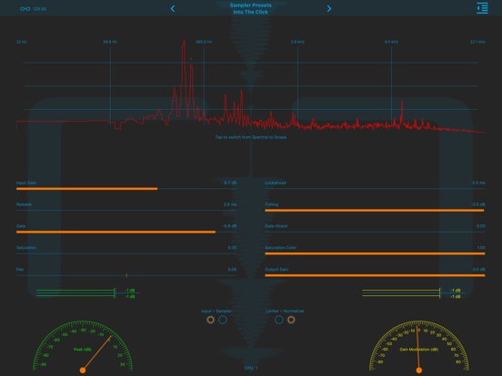 Limiter - Audio Processor iPad app afbeelding 2