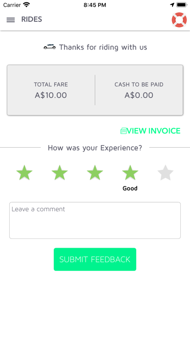 App screenshot
