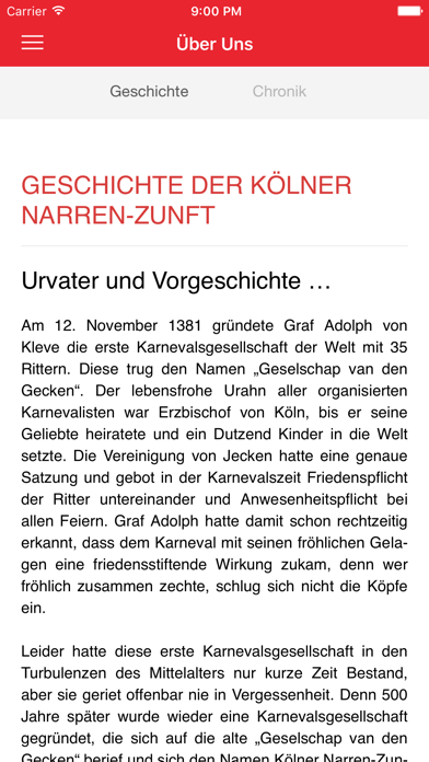 How to cancel & delete Kölner Narren-Zunft von 1880 from iphone & ipad 4