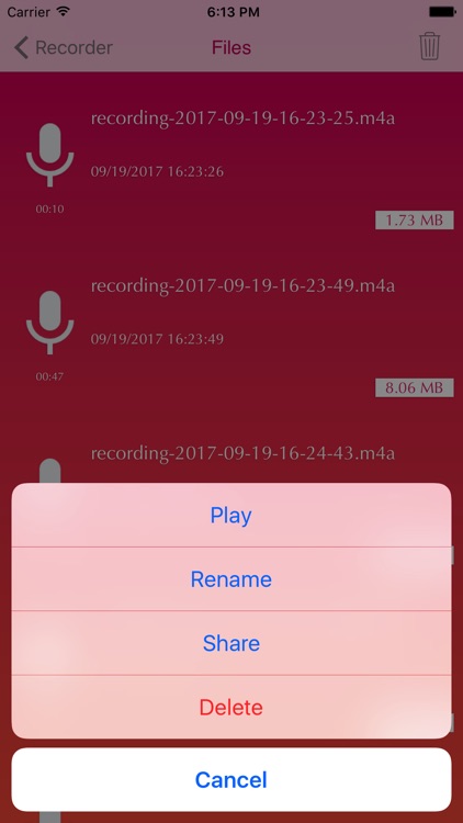 Voice Recorder-Sound Recorder screenshot-3
