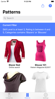 Sewing Patterns screenshot 3