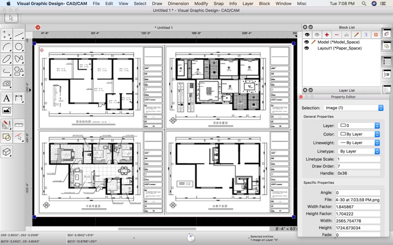 Visual Graphic Design- CAD/CAM скриншот программы 2