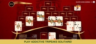 Towers TriPeaks Solitaireのおすすめ画像1