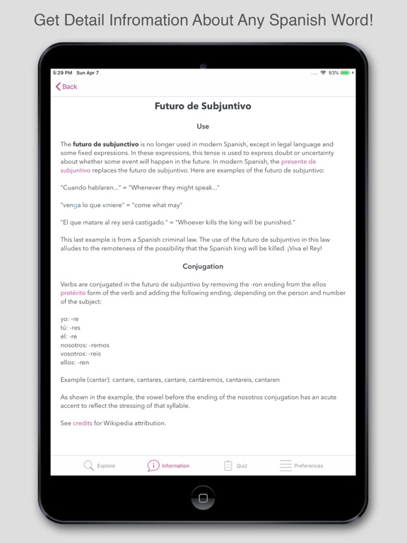 Screenshot #5 pour Easily Learn Spanish Language