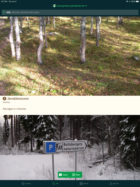 Screenshot #5 pour Jämtlands Naturkarta