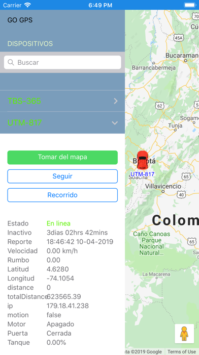 Screenshot #3 pour Go Gps