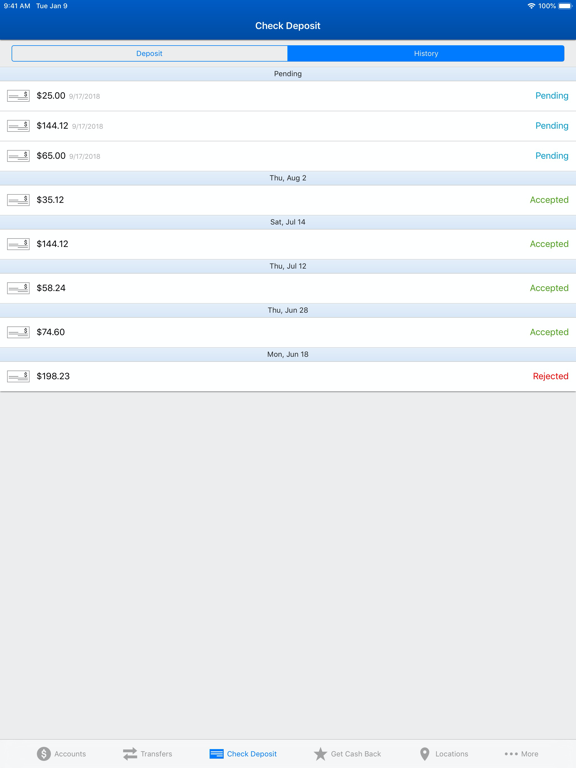Third Federal Savings & Loan iPad screenshot 6 - Finance app