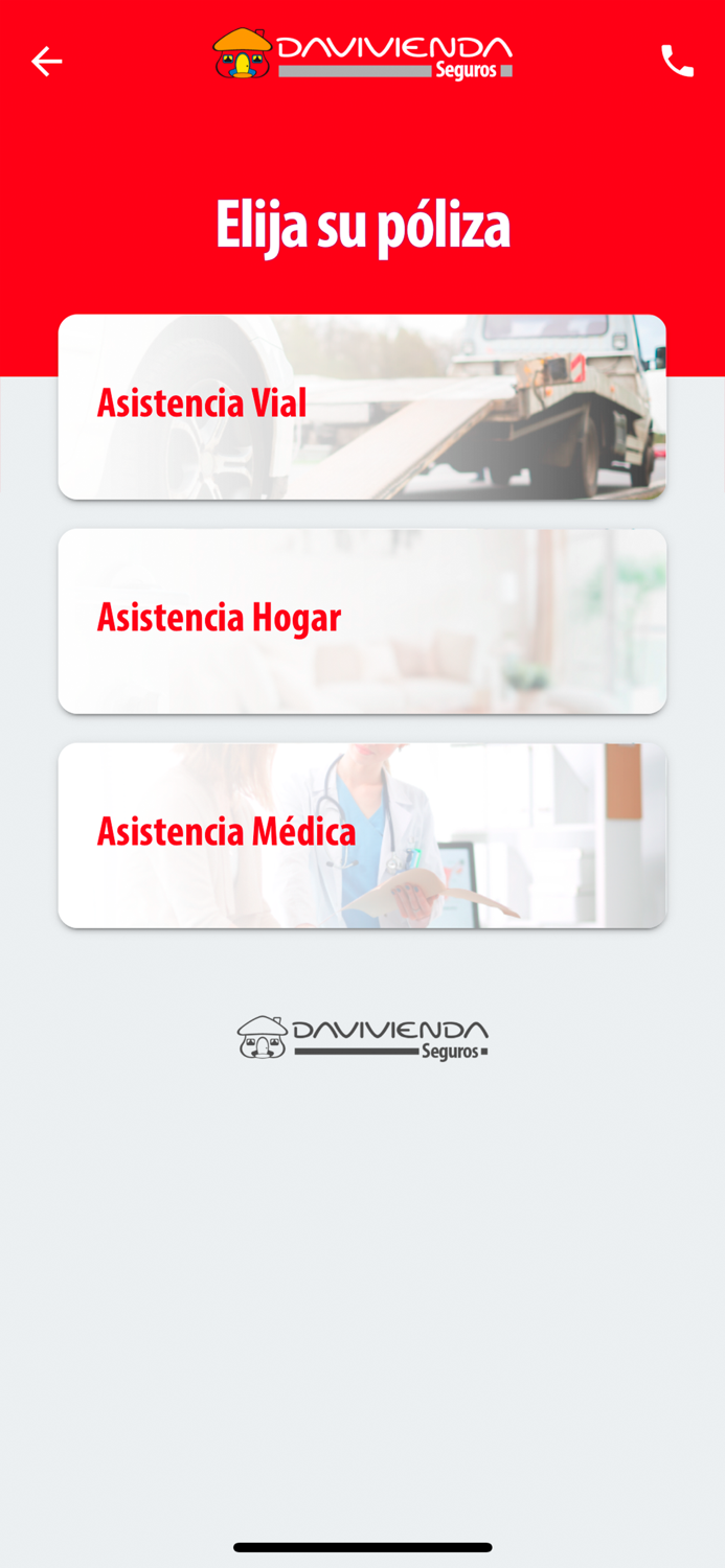 Asistencia Davivienda Honduras