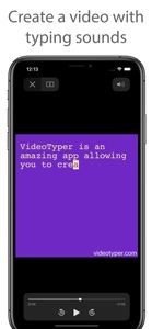 VideoTyper - Typing video screenshot #1 for iPhone