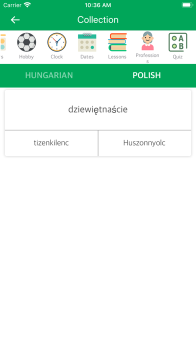 Screenshot #3 pour Hungarian Polish Dictionary