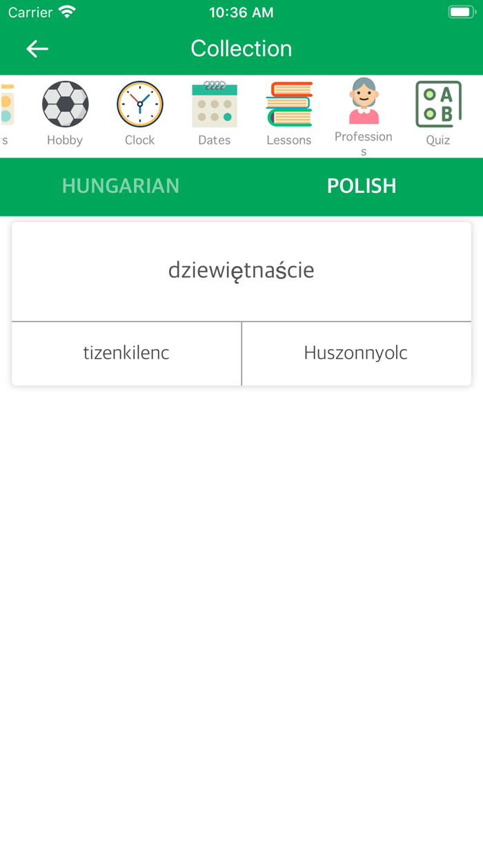 Hungarian Polish Dictionary