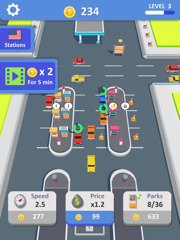 Screenshot #4 pour Idle Gas Station Inc