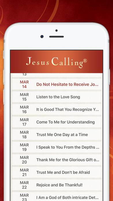 Jesus Calling Devotional by Sarah Young Screenshot 3