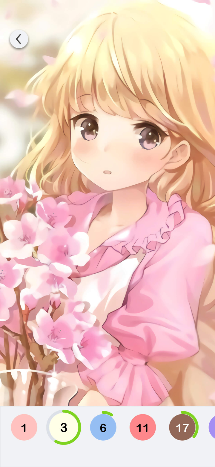 Anime Paint-動漫數字填色遊戲 screenshot 6