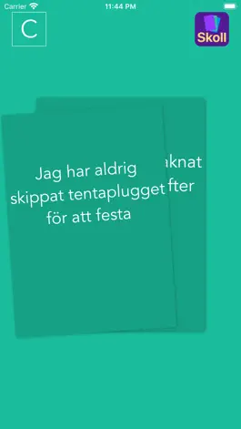 Game screenshot Jag har aldrig: Uppsala hack