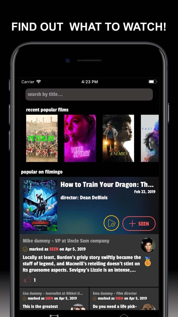 iPhone screenshot