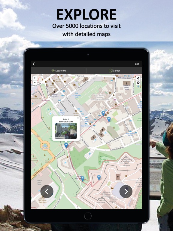 BaladoDiscovery iPad screenshot 5 - Travel app