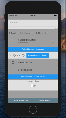 Mobile flutter widgets screenshot 2