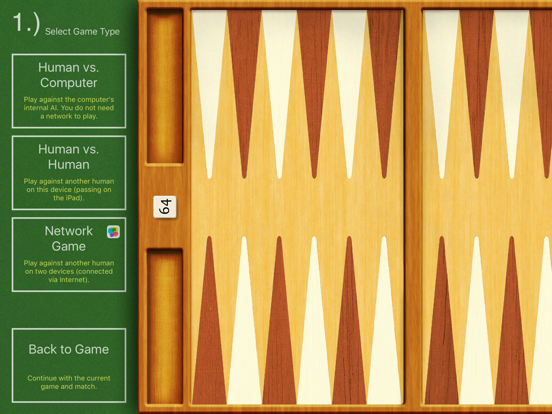 True Backgammon iPad app afbeelding 3