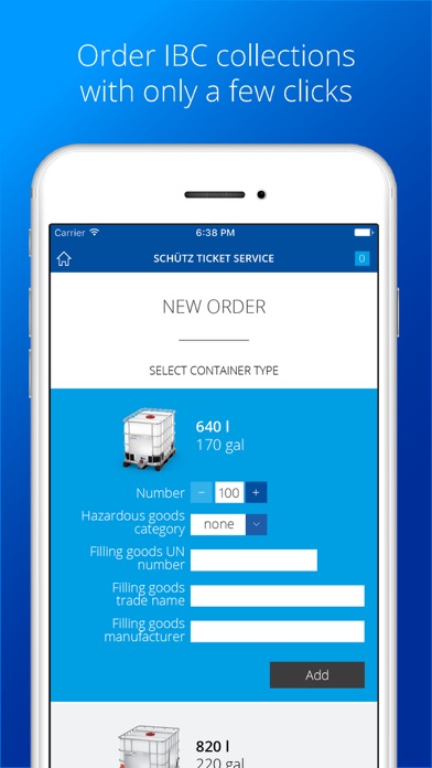 Schütz Ticket Service Screenshot