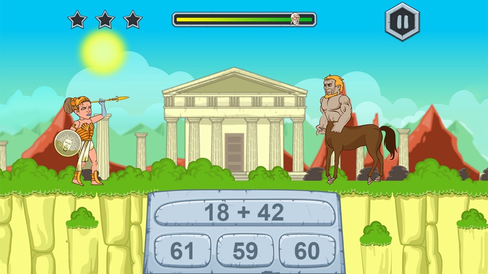 #2. Zeus vs Monster: Fun Math Game (iOS) 由: Peaksel
