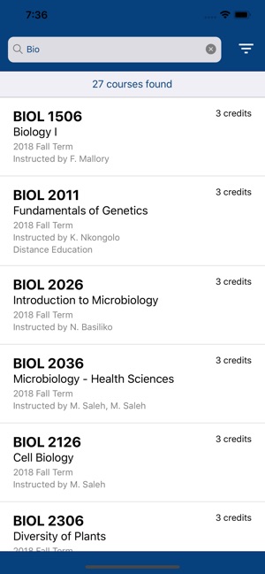Laurentian Course Search(圖1)-速報App