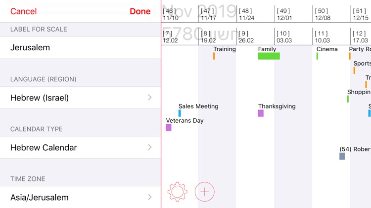 CoCoCal - Timeline Calendar screenshot-8