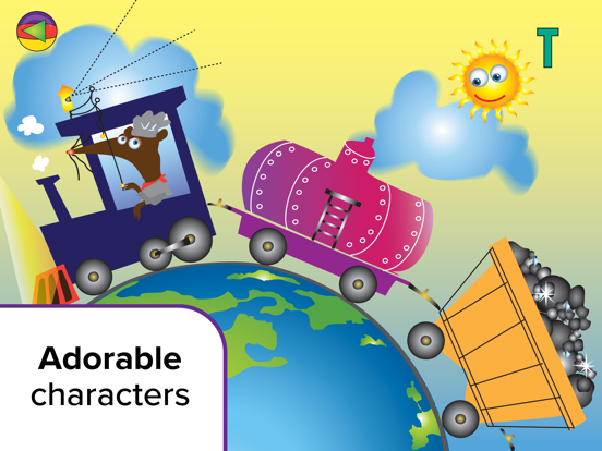 Silly Spin ABC iPad app afbeelding 9