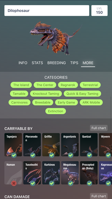 Dododex: ARK Survival Evolved Screenshot