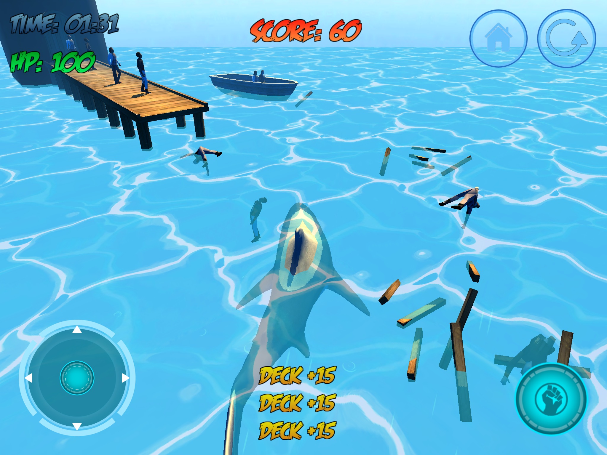 Shark Attack 3D screenshot 3