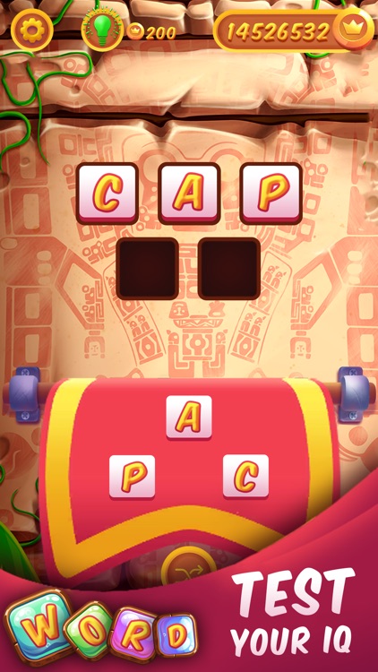 Word Scrabble Hidden Word
