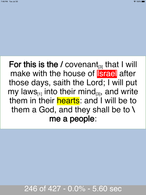 BQ Verse Cards - Team iPad screenshot 6 - Education app