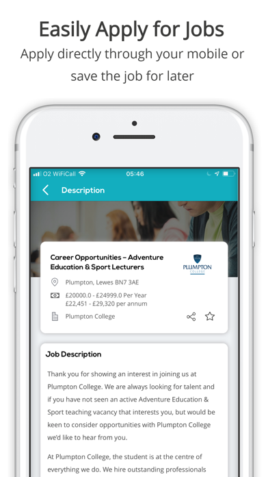 Screenshot #3 pour AoC Jobs in Education