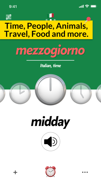 Learnji: Italian Vocabulary screenshot 4