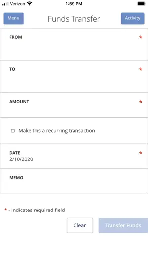 Avidbank Mobile screenshot 2