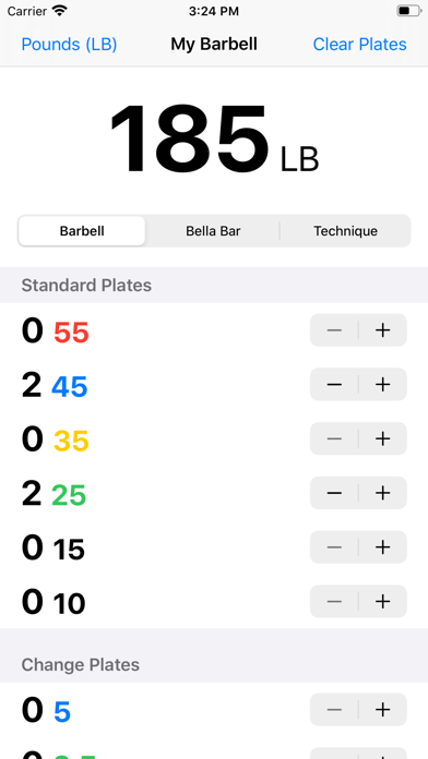 My Barbell - Calculator screenshot 2