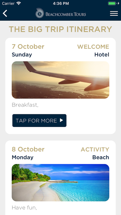 Screenshot #3 pour Beachcomber Tours