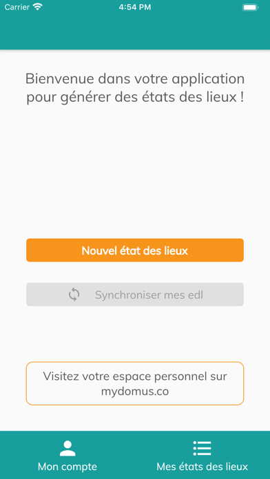 Etat des lieux - mydomus screenshot 2