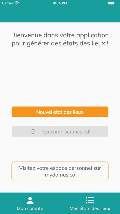 Etat des lieux - mydomus