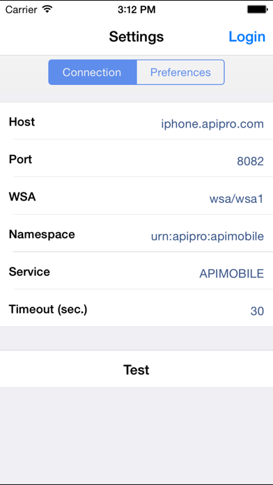 API PRO Offline Screenshot