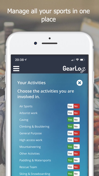 GearLog