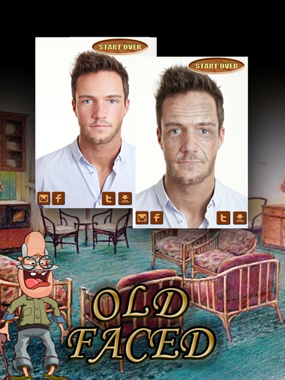 Screenshot #4 for OldFaced - Old Age Photo Booth