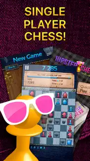 hipster chess iphone screenshot 1