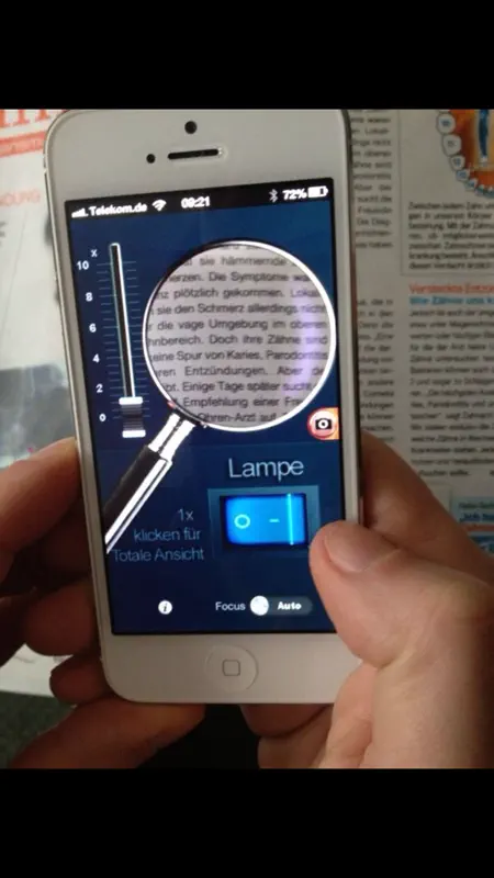 Lupe mit Licht+Zoom screenshot 1 of 5